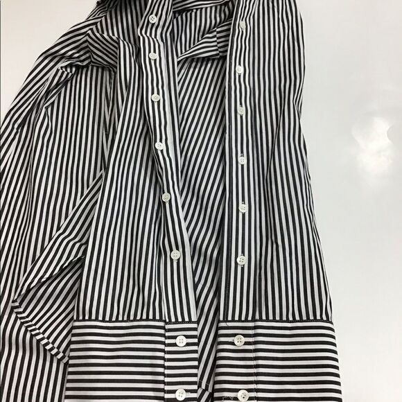 Robert Rodriguez Cold Shoulder Stripe Top NWT SZ 6 - Picture 7 of 8